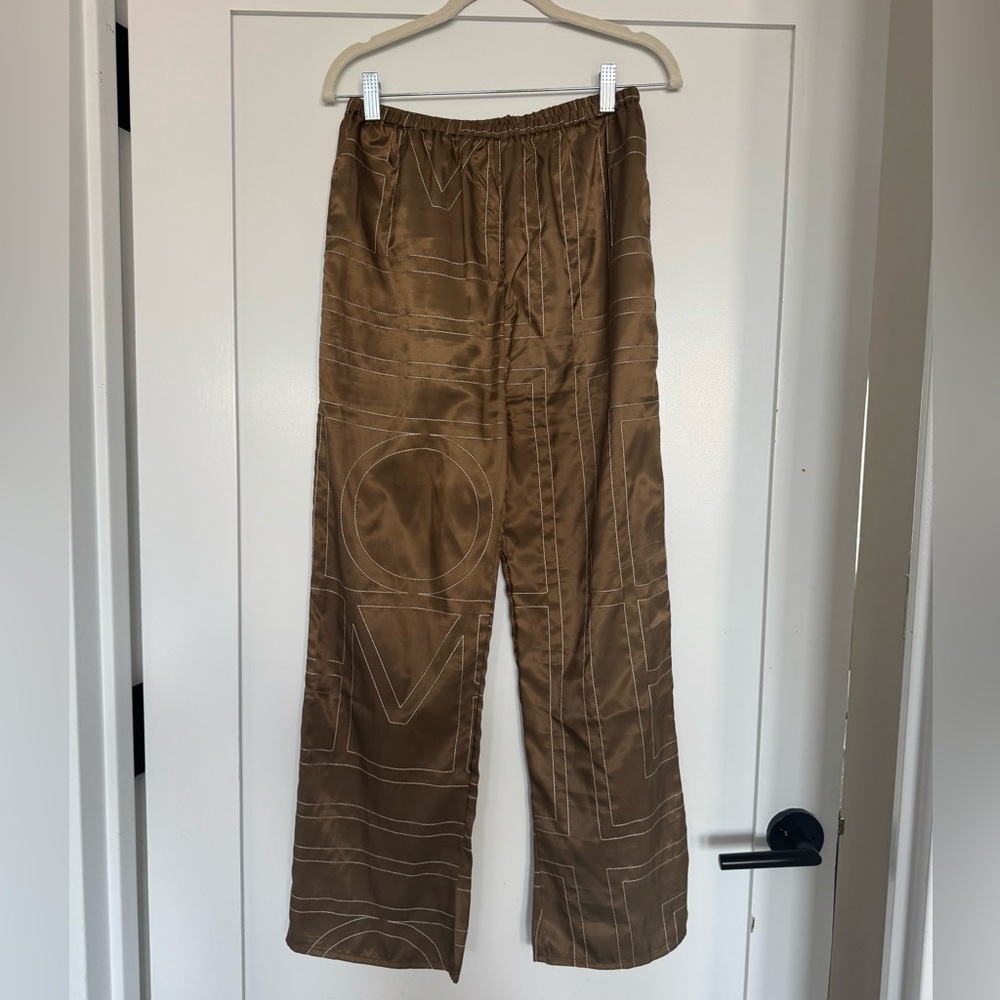 Toteme iconic silk-blend pants